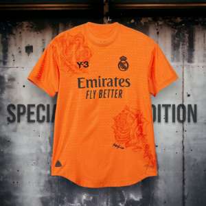 2024-25- REAL MADRID Y-3 ORANGE | SPECIAL EDITION | PLAYER VERSION